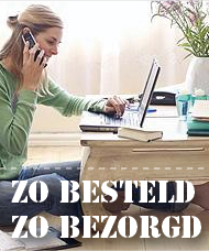 Zo besteld