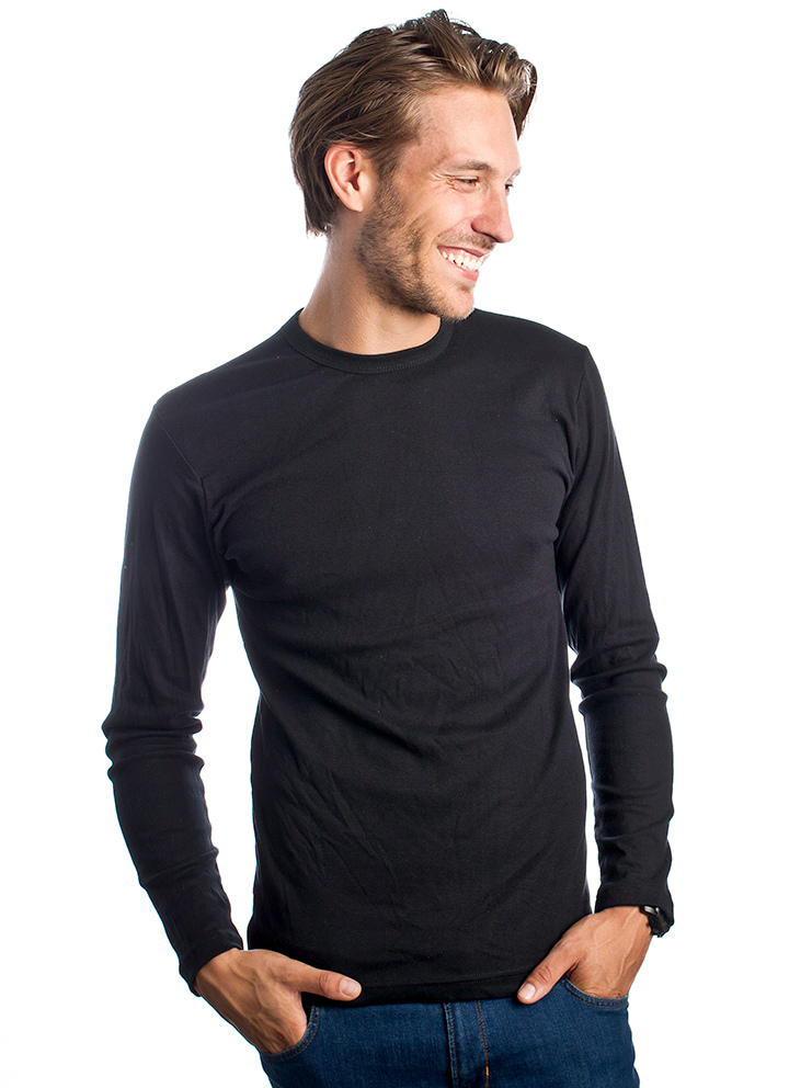 Longsleeve t-shirt met lange mouwen bedrukken
