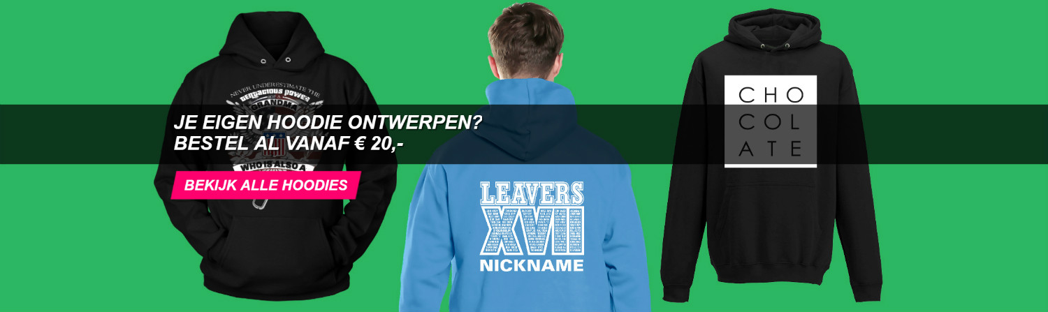 Hoodie sweaters bedrukken