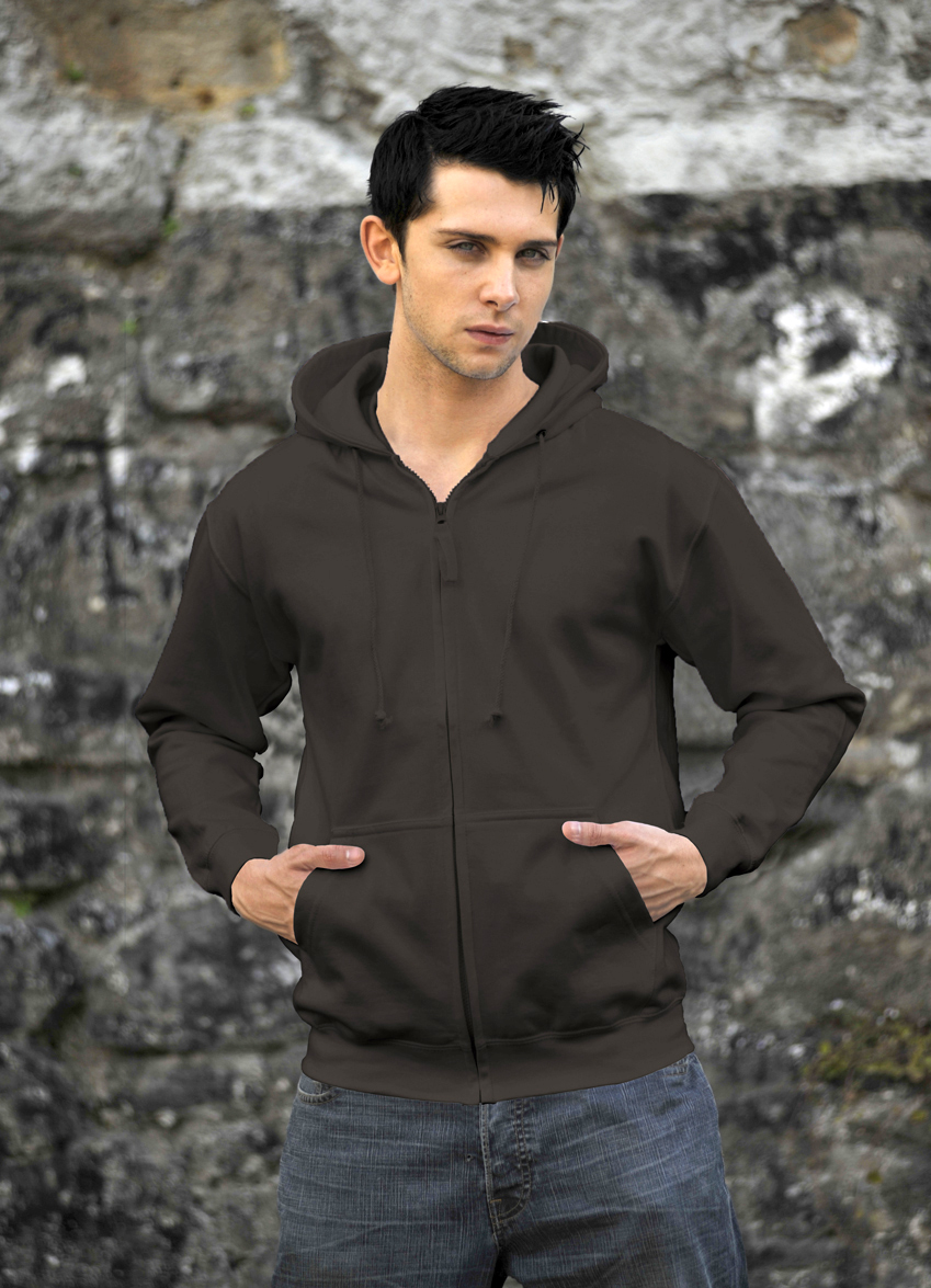 AWDis Zoodie JH050 hoodie Steel Grey