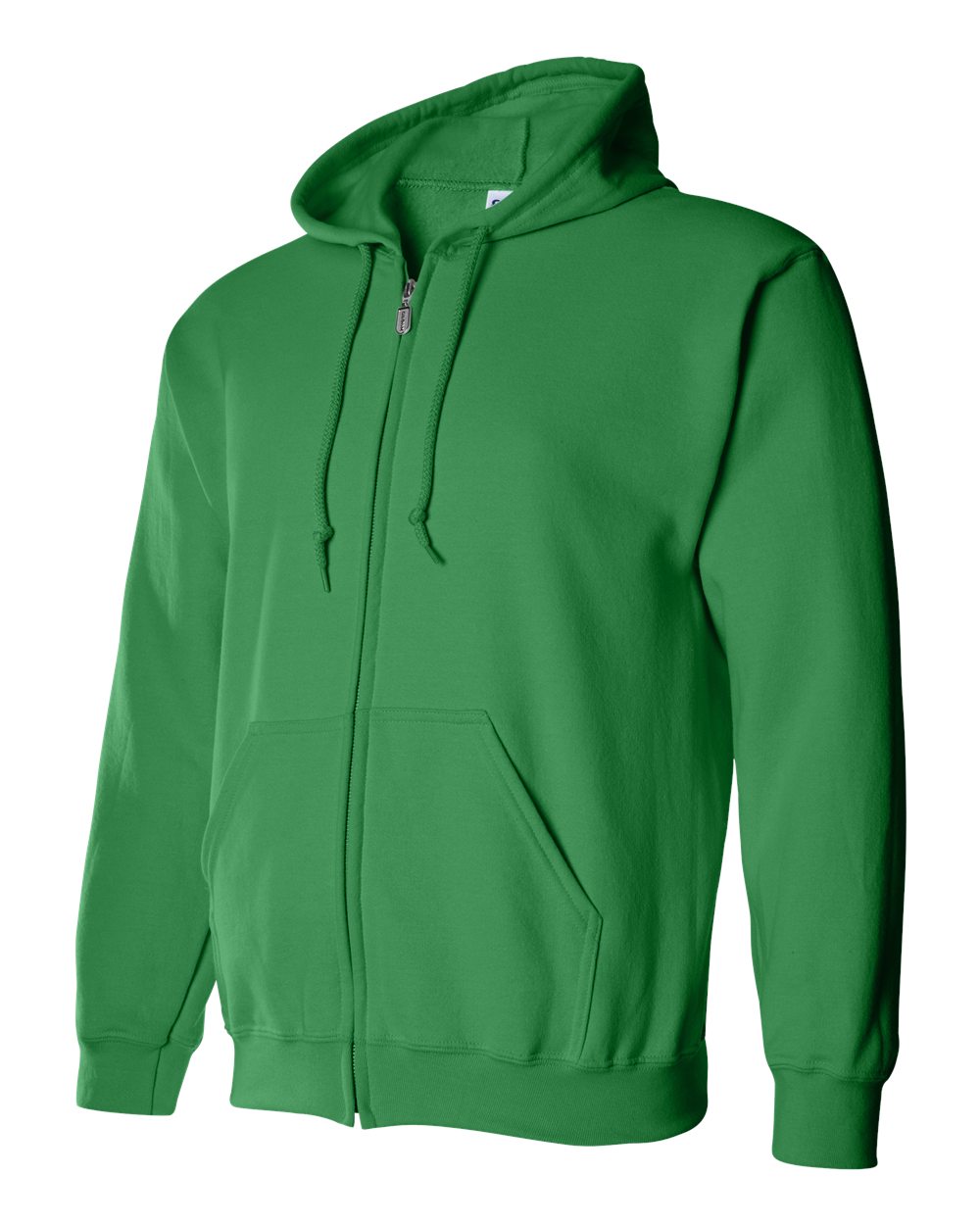 Gildan Heavy Blend Full Zip Hoodie GIL18600 Irish Green