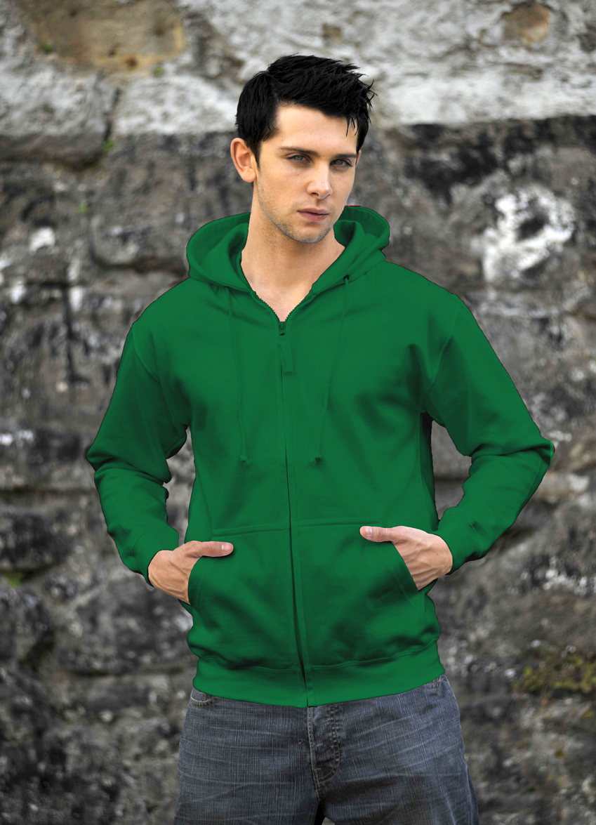 AWDis Zoodie JH050 hoodie Kelly Green