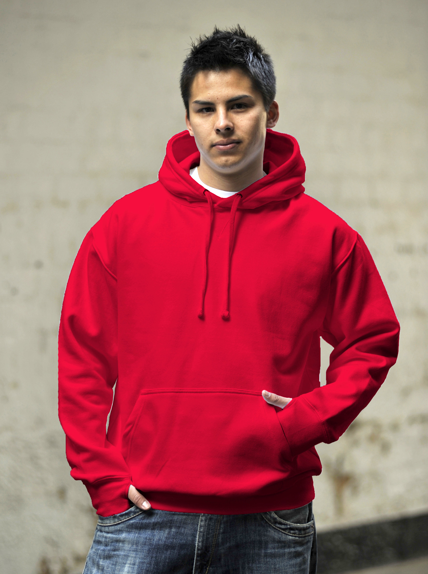 AWDis Street Hoodie JH020 Fire Red