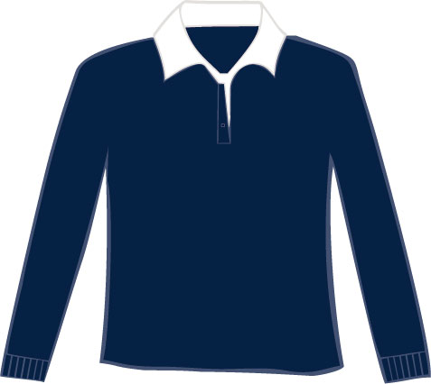 LEM3214 Navy - White