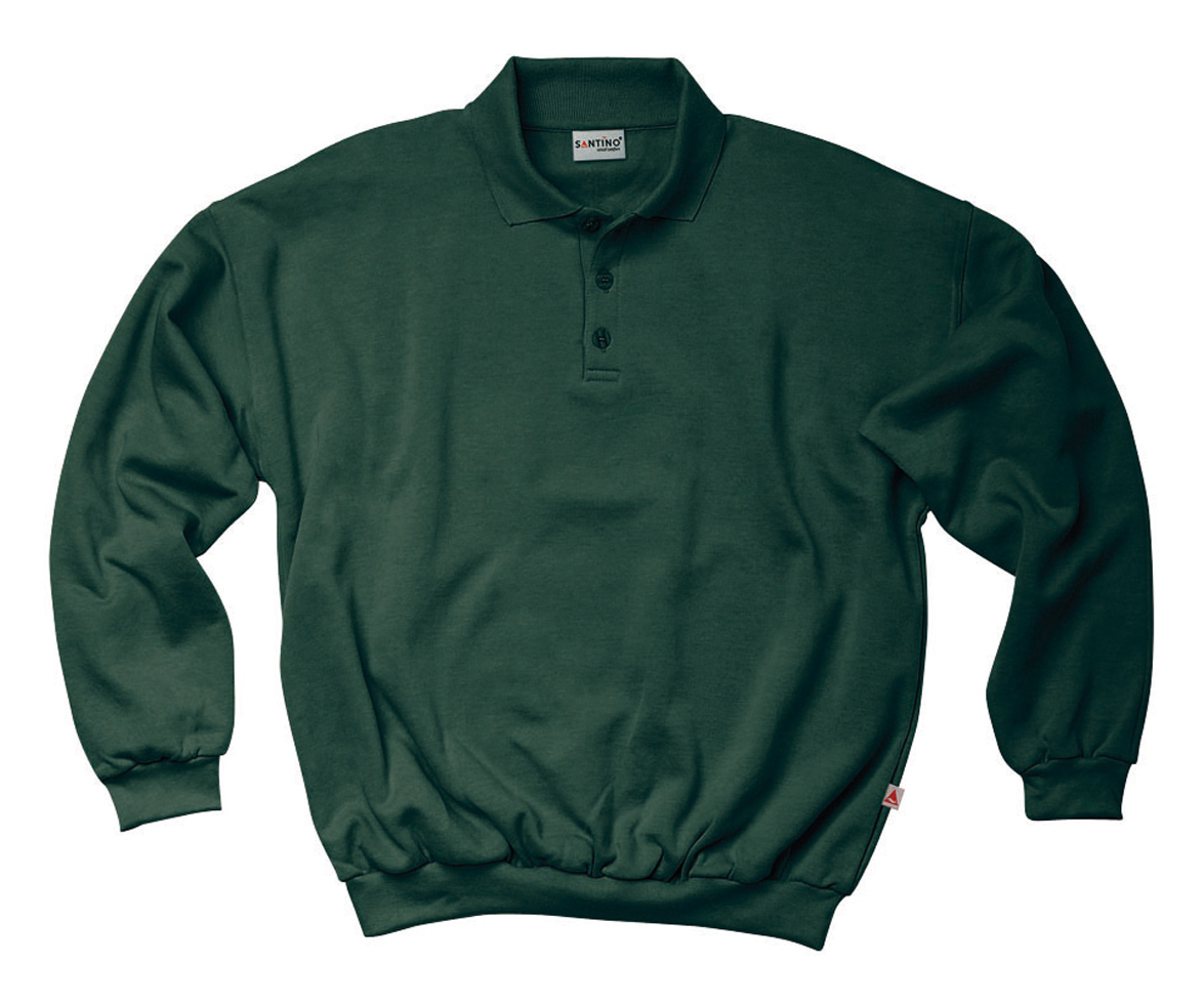 Santino Polo sweater Robin Donkergroen
