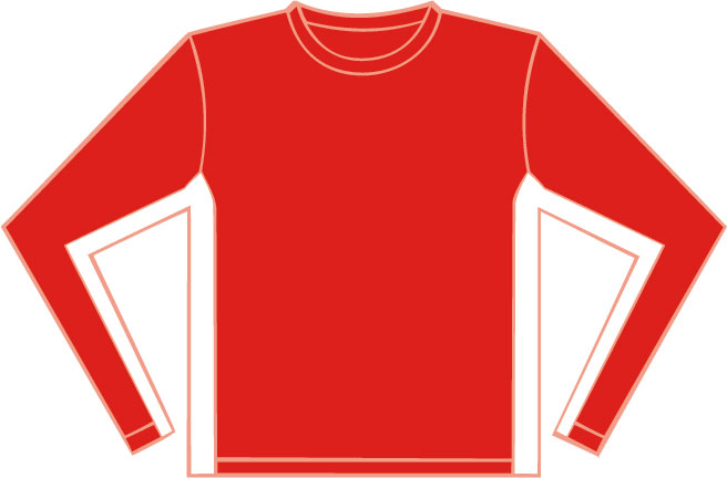 K344 Red - White