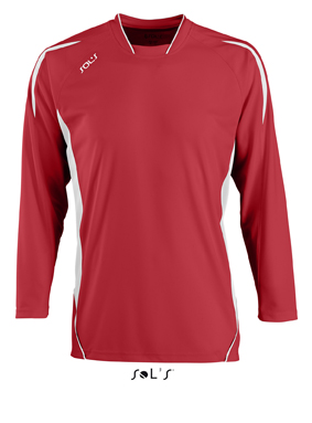 Sols Maracana LS Kids Red - White