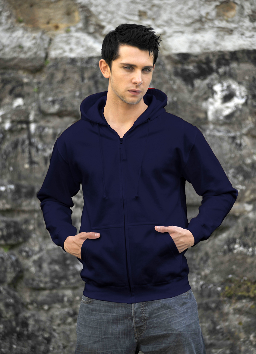 AWDis Zoodie JH050 hoodie New French Navy