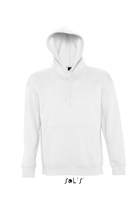 Sols Slam Unisex Hooded Sweater White