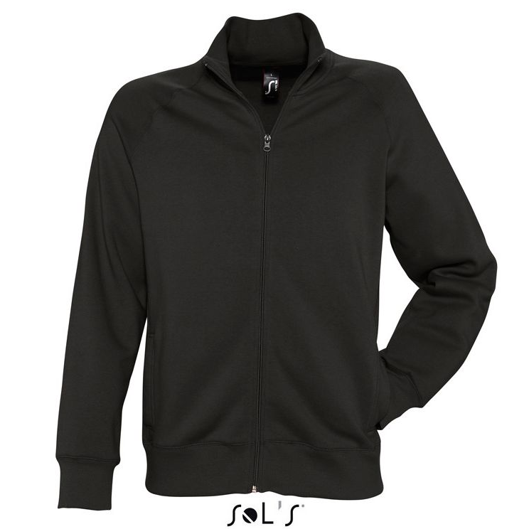 Sols Sundae Unisex Zip Sweater black