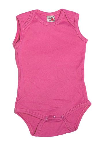 Sleeveless Romper Girls Pink