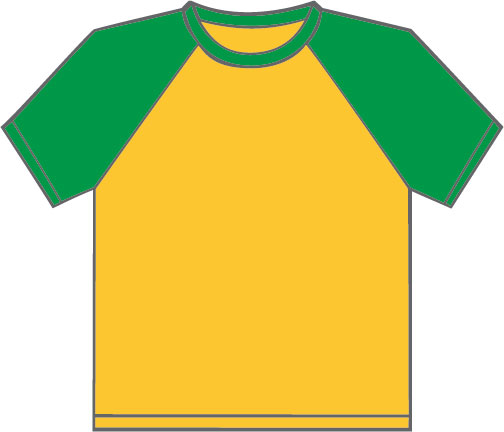 SC61026 Sunflower Yellow - Kelly Green