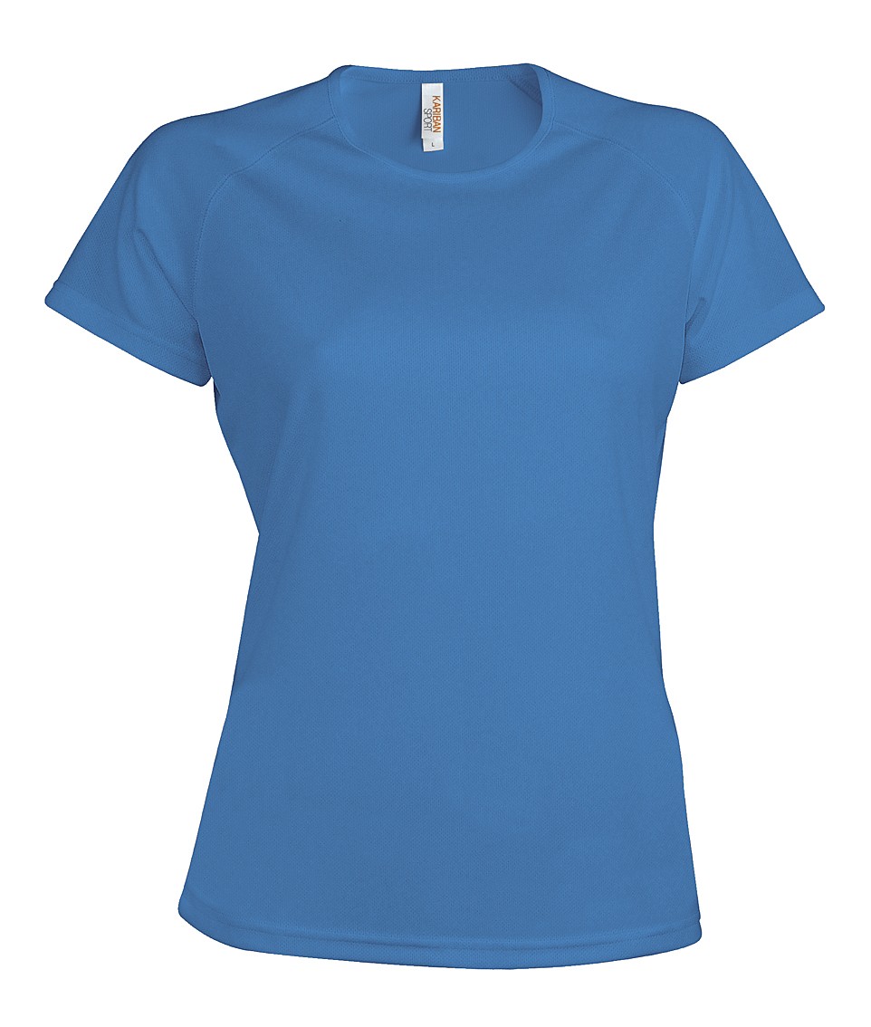 Heren Sport T-shirt KS030 Aqua