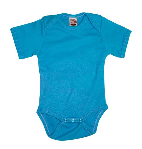 Shortsleeve Romper Boys Blue