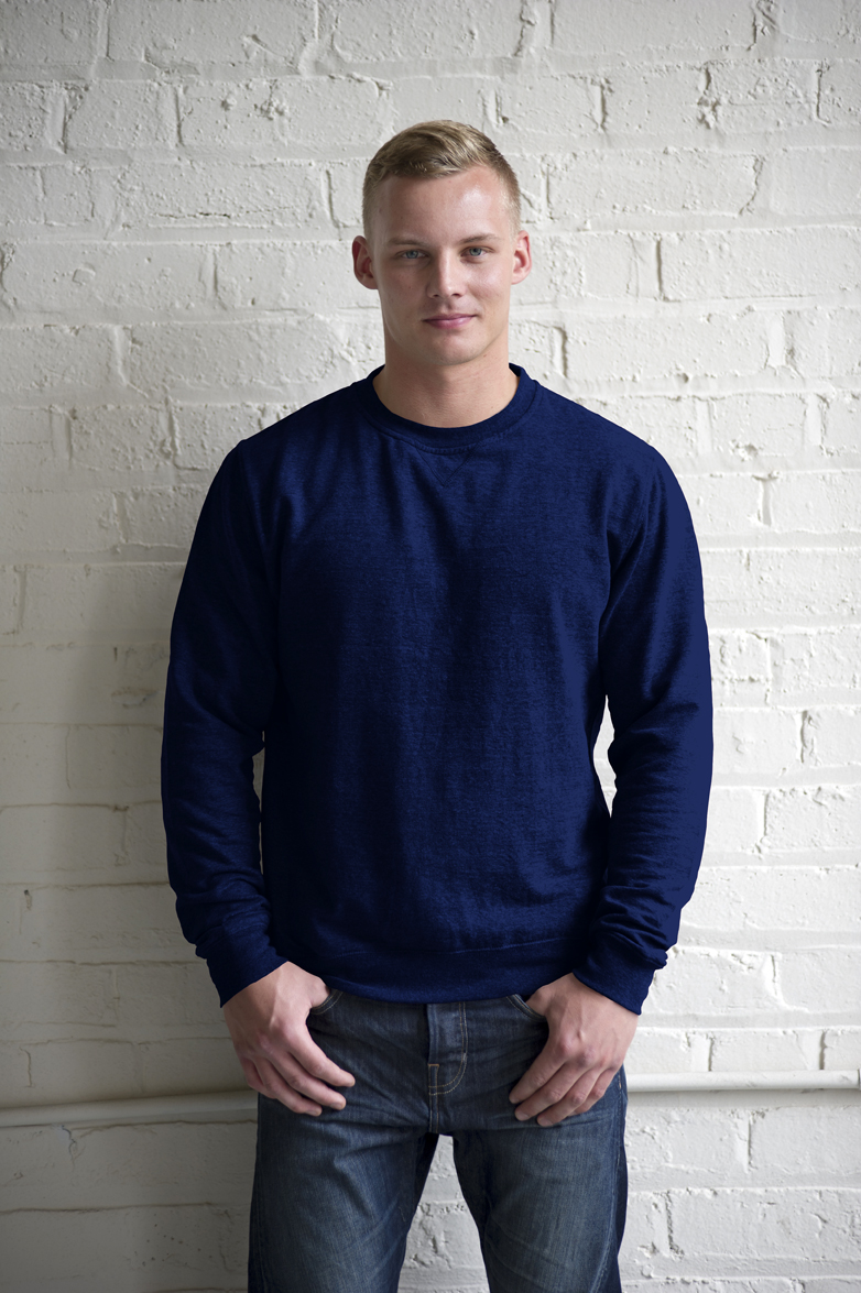 AWDis Heather Sweater JH040 Royal Blue Heather