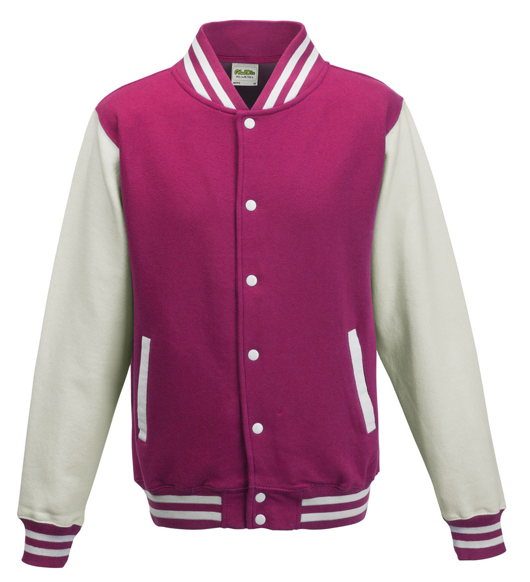 JH043 Hot Pink - White