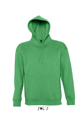 Sols Slam Unisex Hooded Sweater Kelly Green