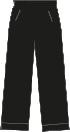 SP106 Damesbroek Black