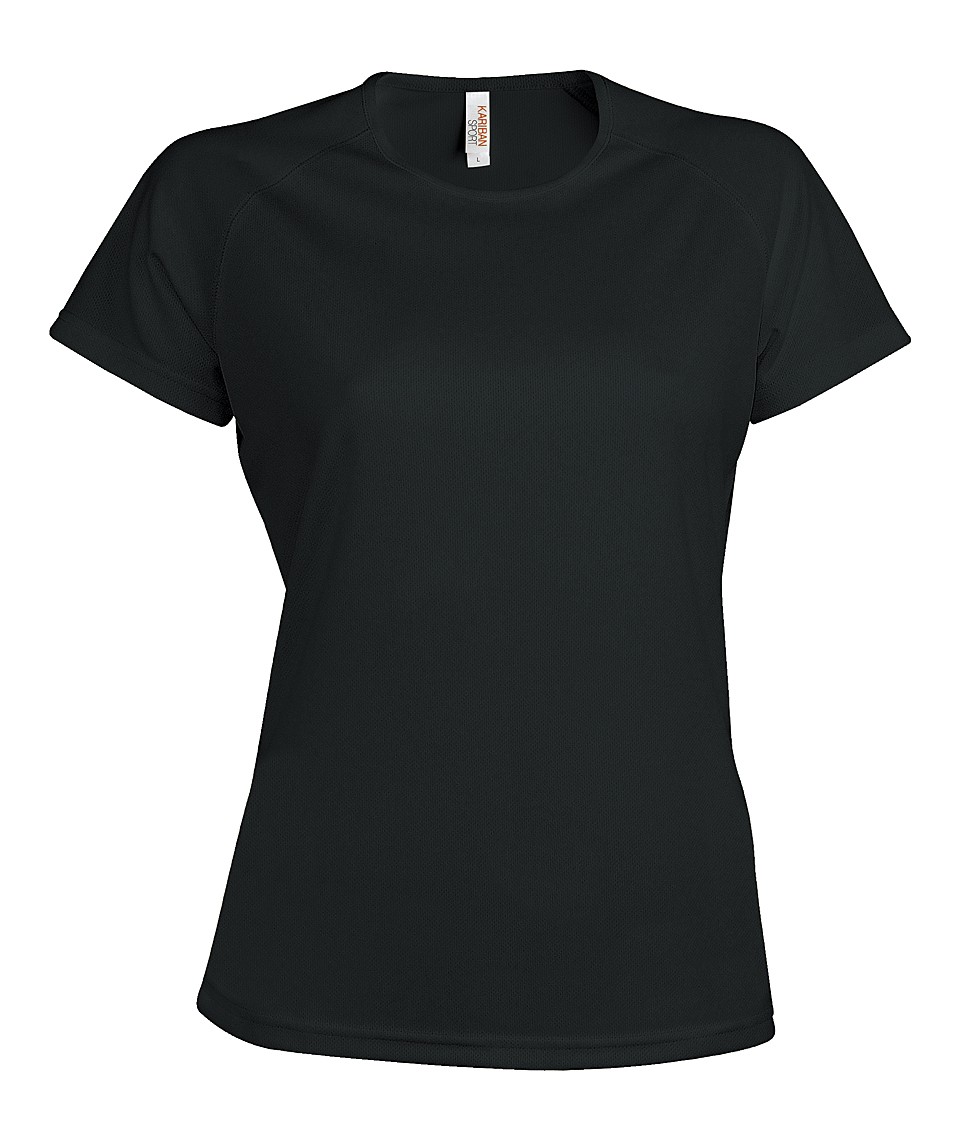 Heren Sport T-shirt KS030 Black