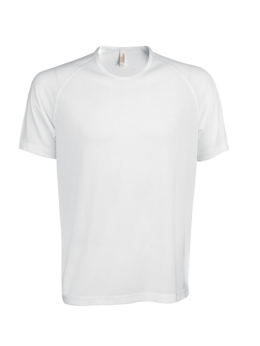 Heren Sport T-shirt KS017 White