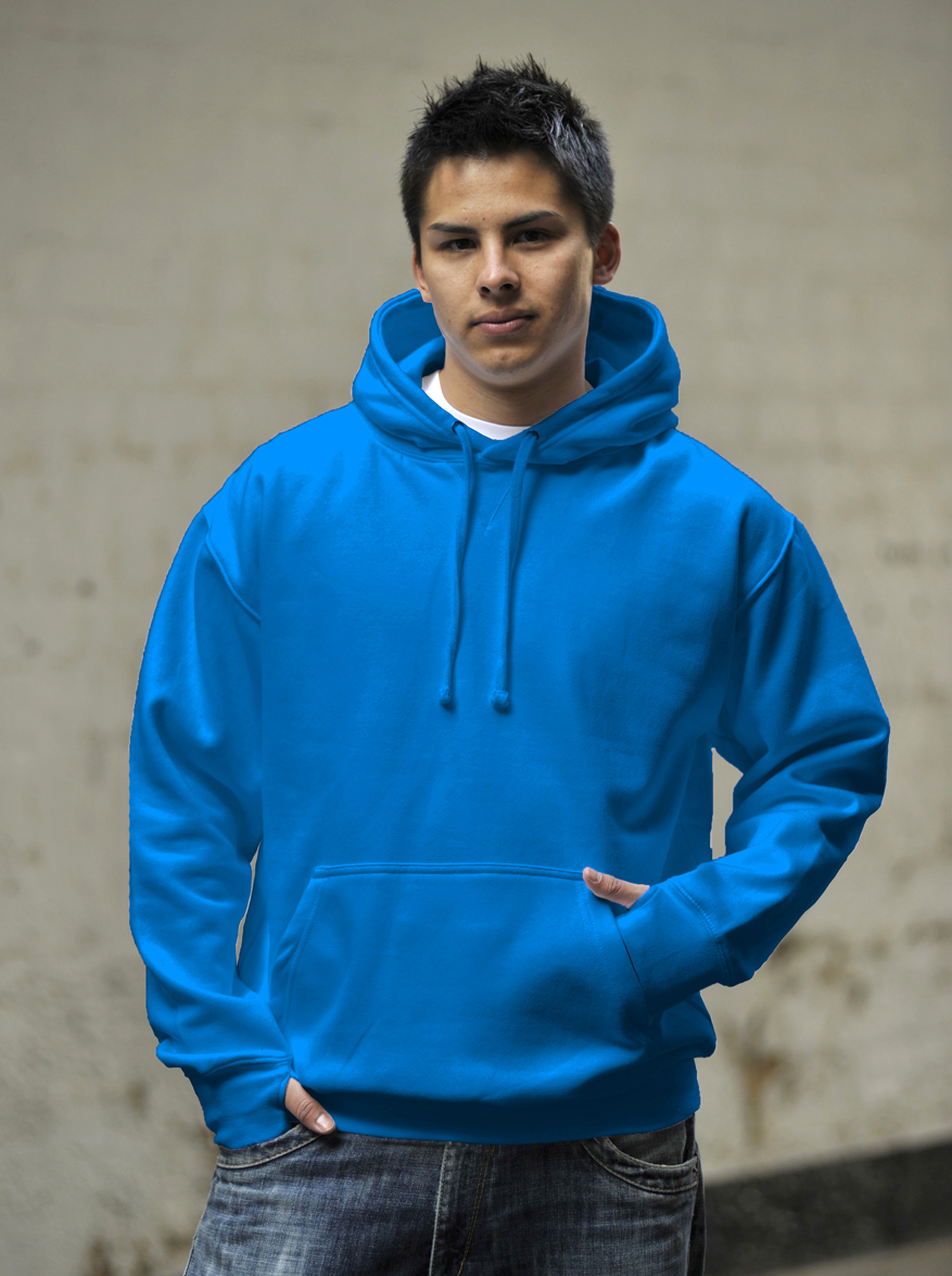 AWDis Street Hoodie Sapphire Blue