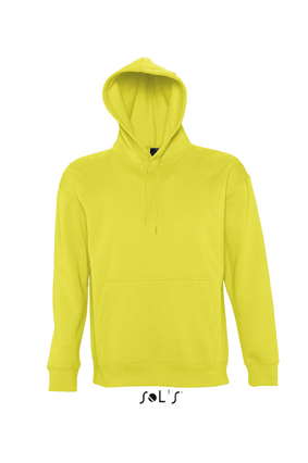 Sols Slam Unisex Hooded Sweater Lemon