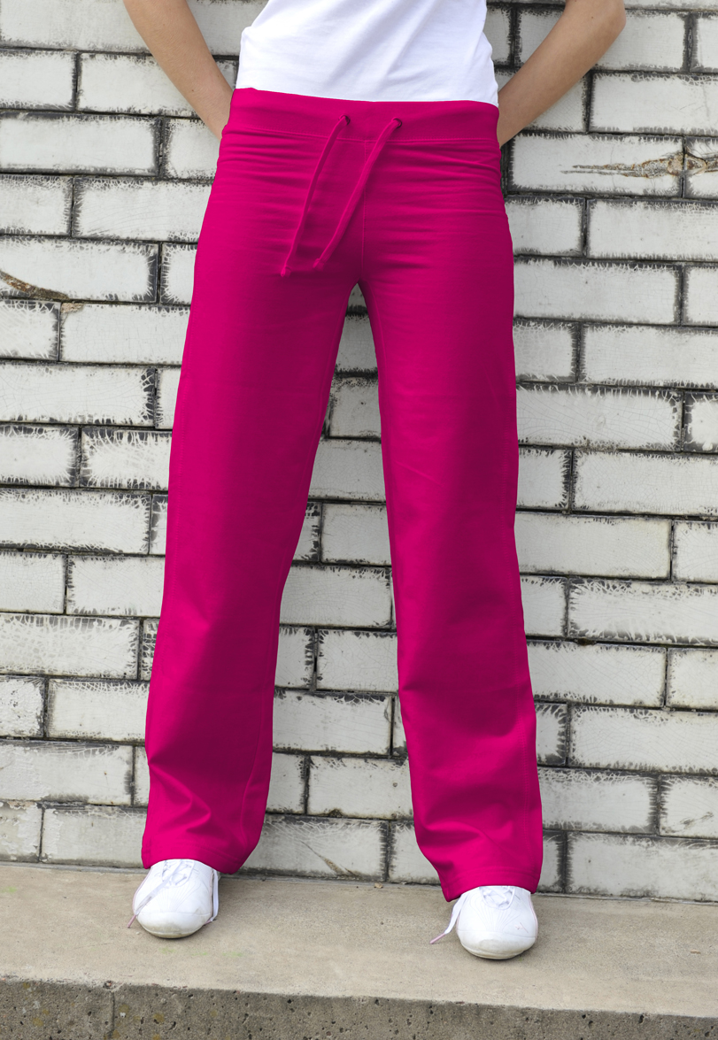 AWDis Girlie Joggingbroek JH075 Hot Pink