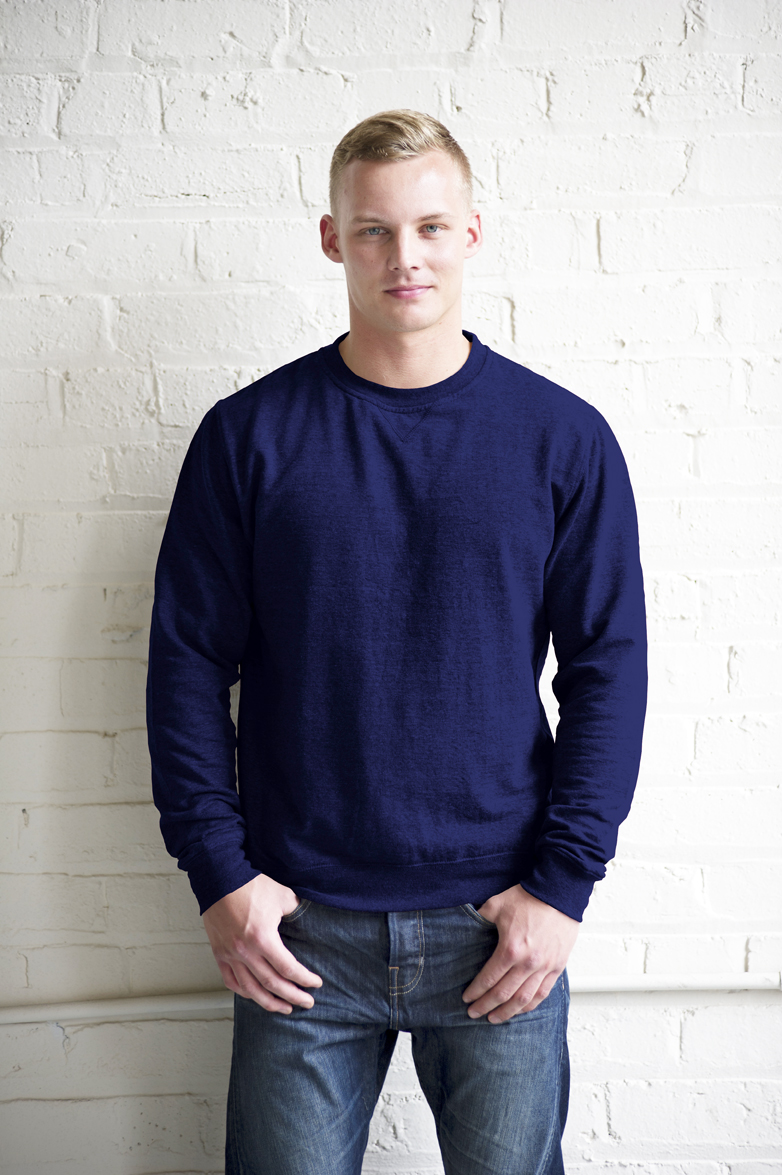 AWDis Heather Sweater JH040 Navy Heather