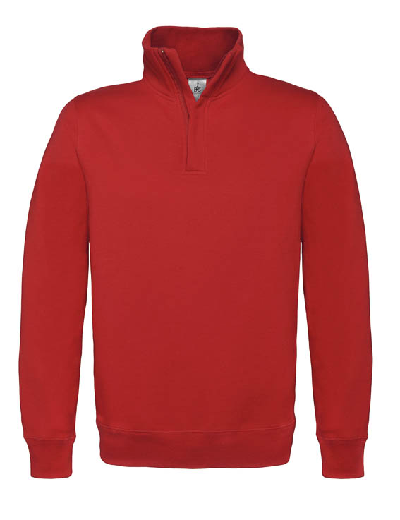 BC Sweater met hoge kraag Rood