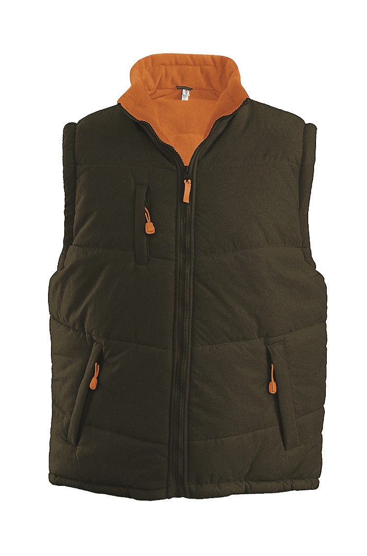 K681 Green Olive - Burnt Orange