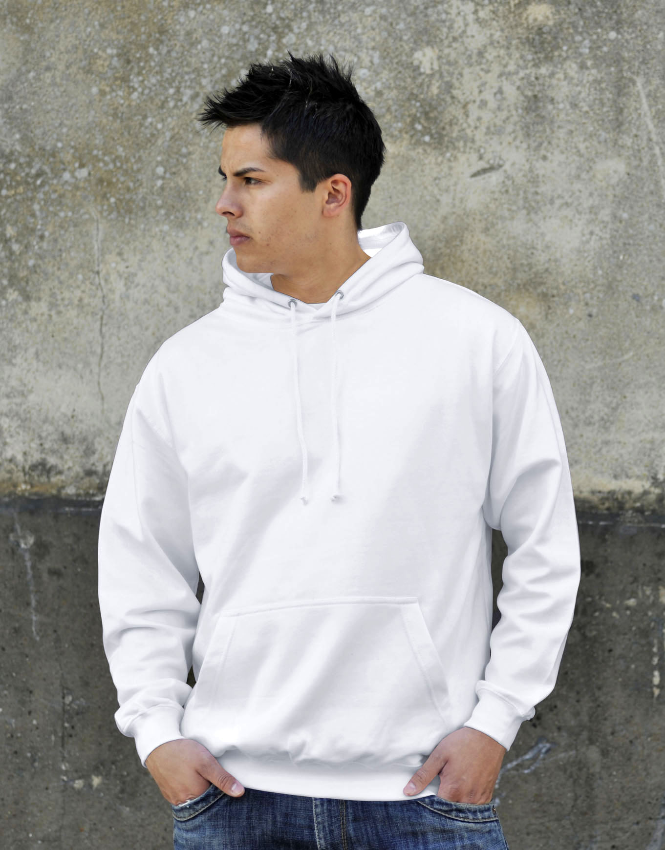AWDis JH001 College hoodie Ash