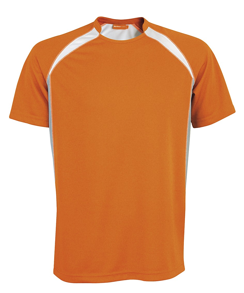 Kariban Sportshirt Breathing KS01 Orange - White