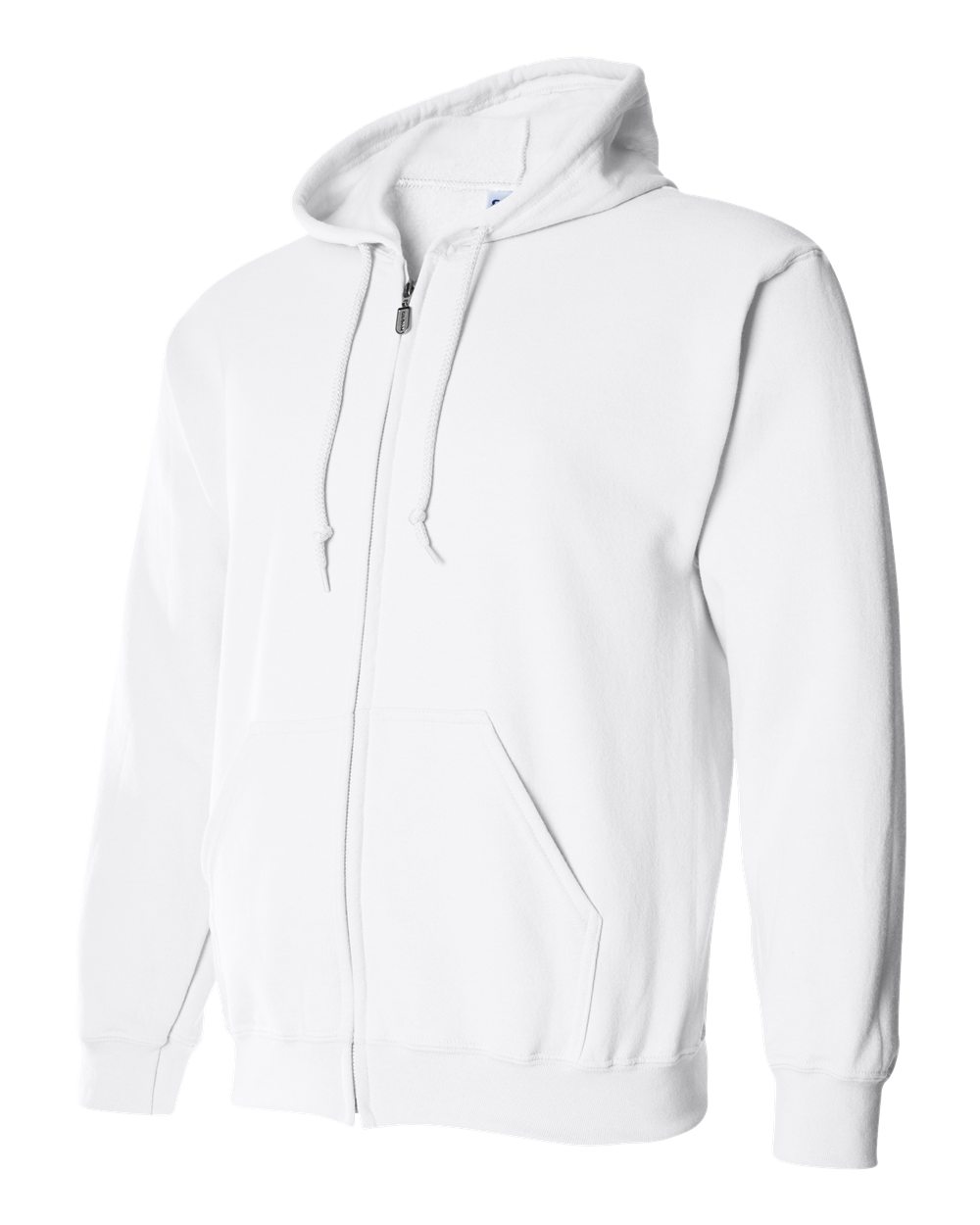 Gildan Heavy Blend Full Zip Hoodie GIL18600 White