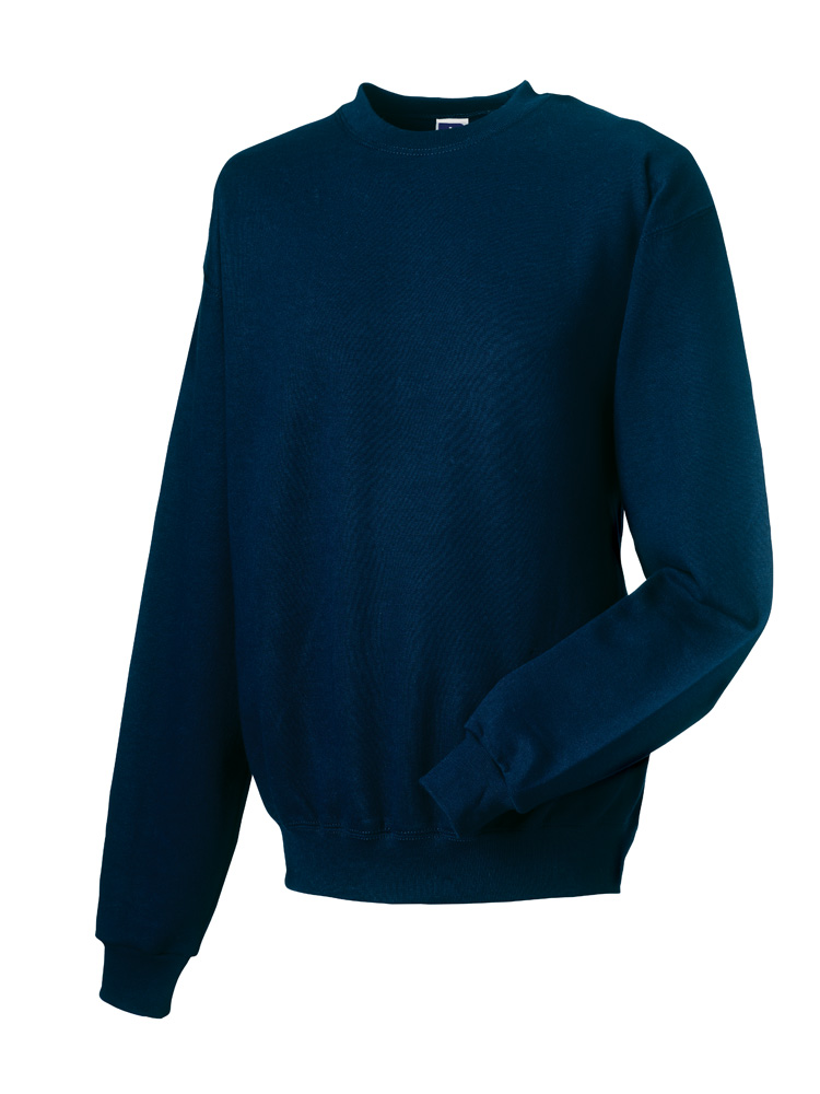 Russell Gold Label Set-in Sweater RU162MC French Navy