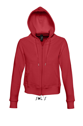 Sols Success Zip Hoodie sweater Red