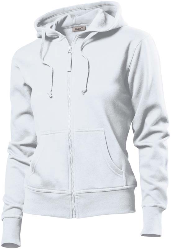 Hanes Spicy dames hoodie 6510 White