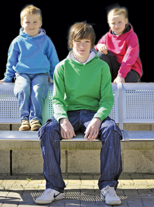 AWDis Kids Varsity Hoodie 