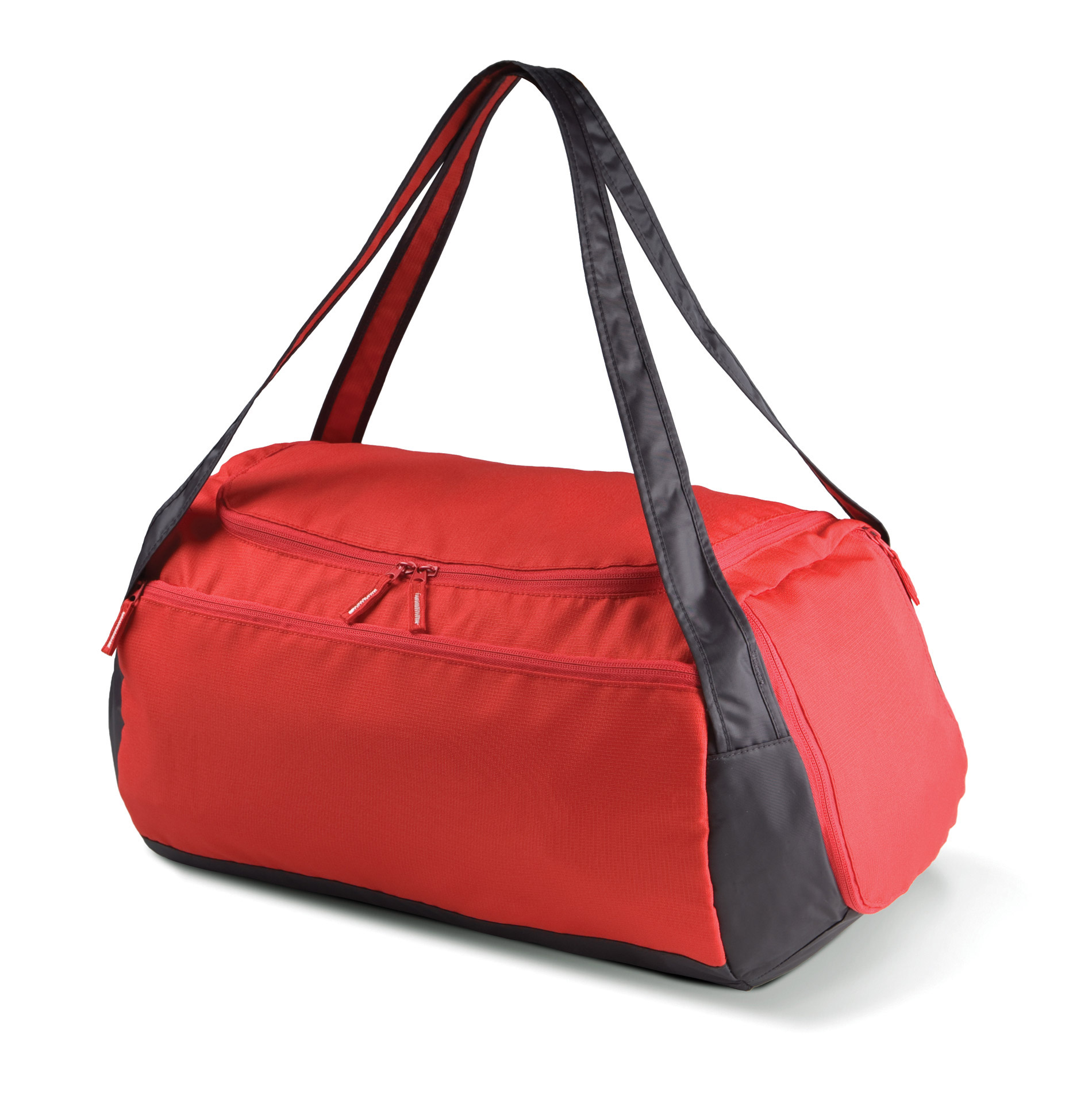 sporttas ki0602 rood / donkergrijs