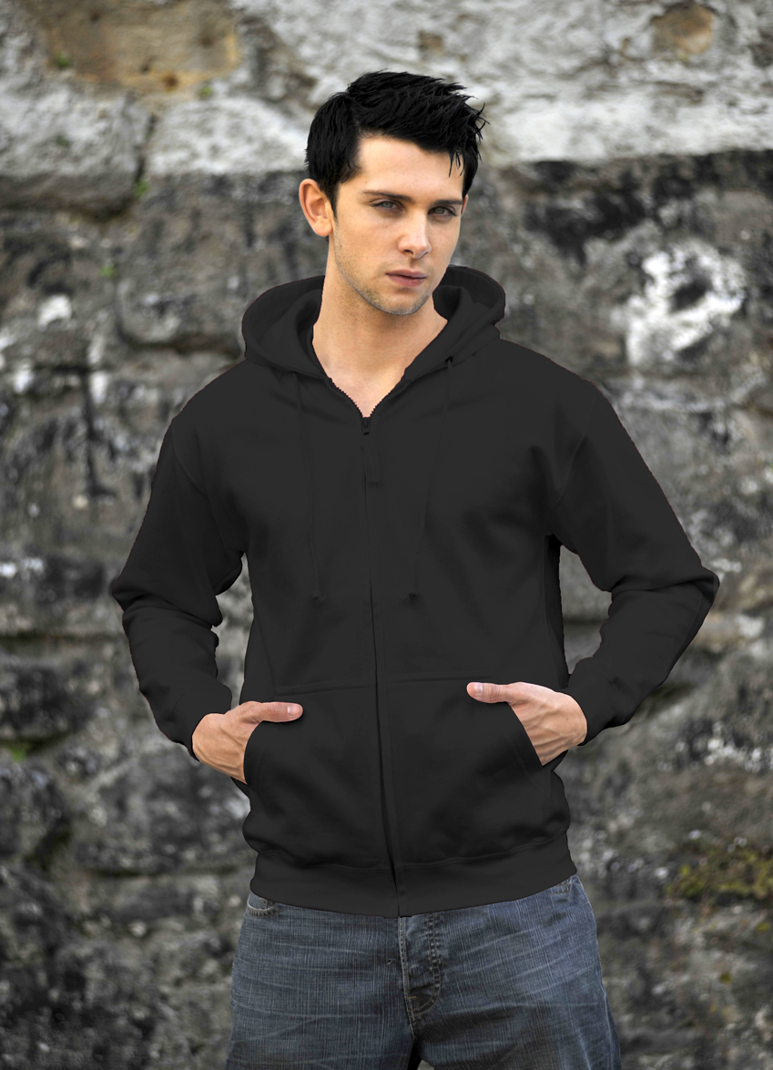 AWDis Zoodie JH050 hoodie Charcoal