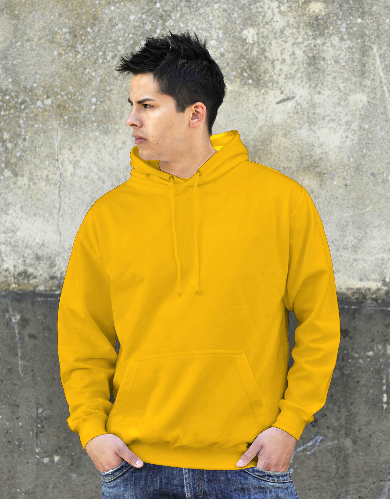 AWDis College Hoodie Gold