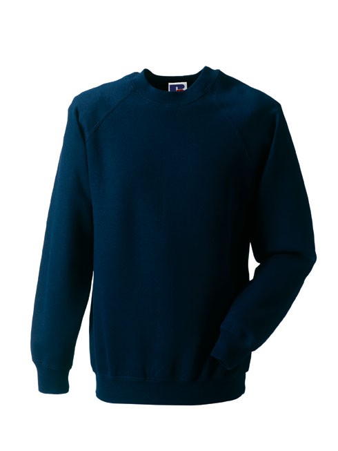 Russell Raglan Sleeve Sweater RU7620M Frensch Navy