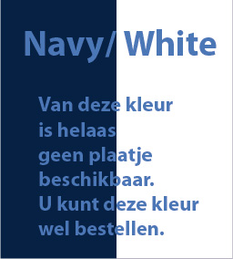 KS034 Navy - White