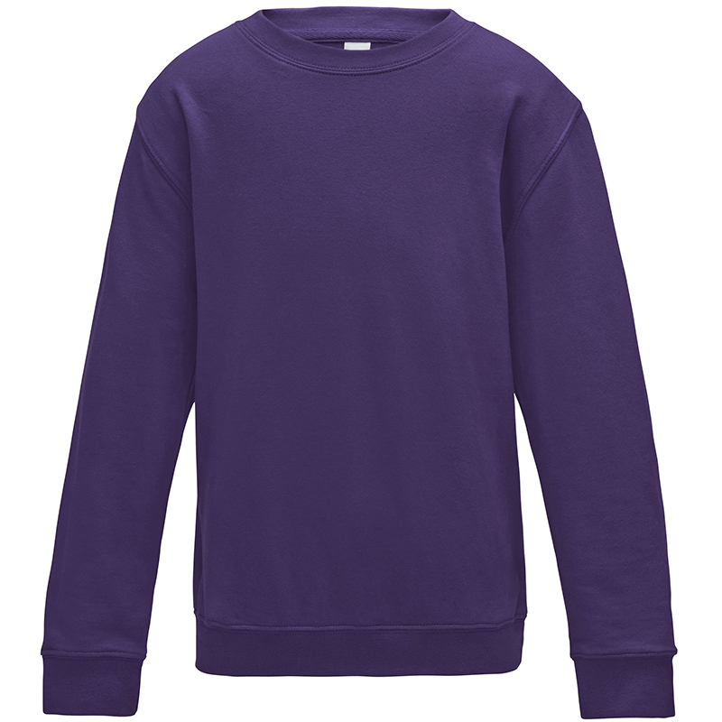 AWDis Hoods Kids AWDis sweatshirt purple