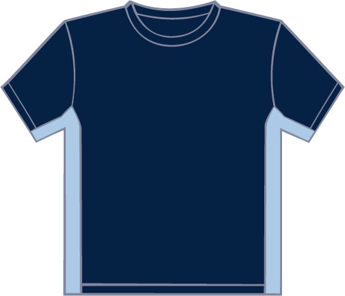 K340 Navy - Sky Blue
