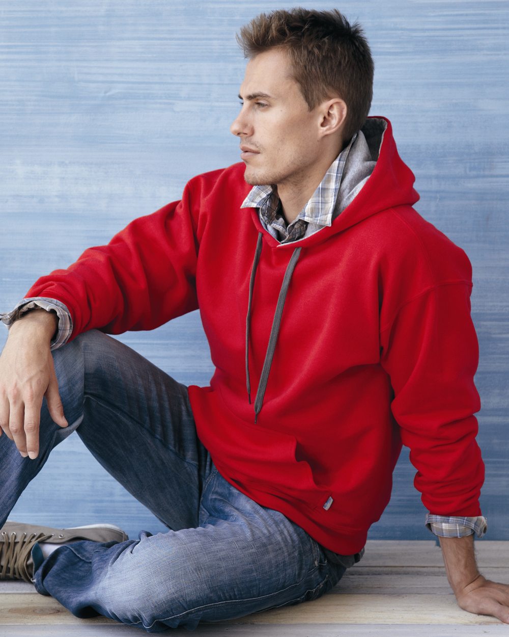 Gildan Heavy Blend Contrasted Hoodie GI185C00 Foto