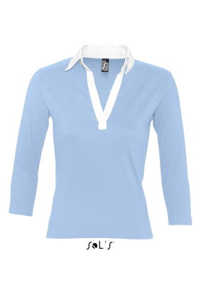 Sols Panach Sky Blue - White