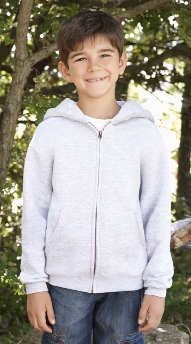 Fruit of the Loom Kids Zip Hoodie Sweater Foto 2