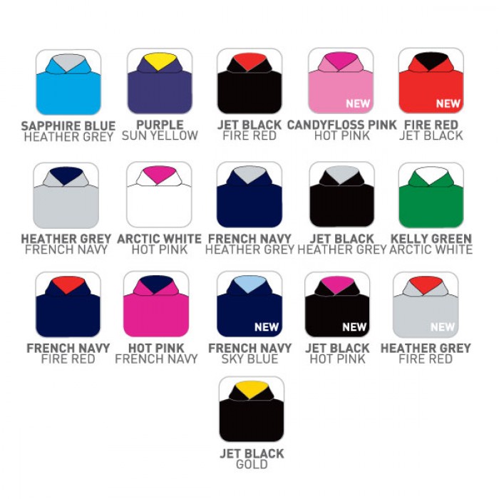 AWDis Kids Varsity Hoodie Kind alle kleuren