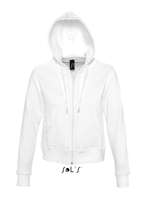 Sols Success Zip Hoodie sweater White