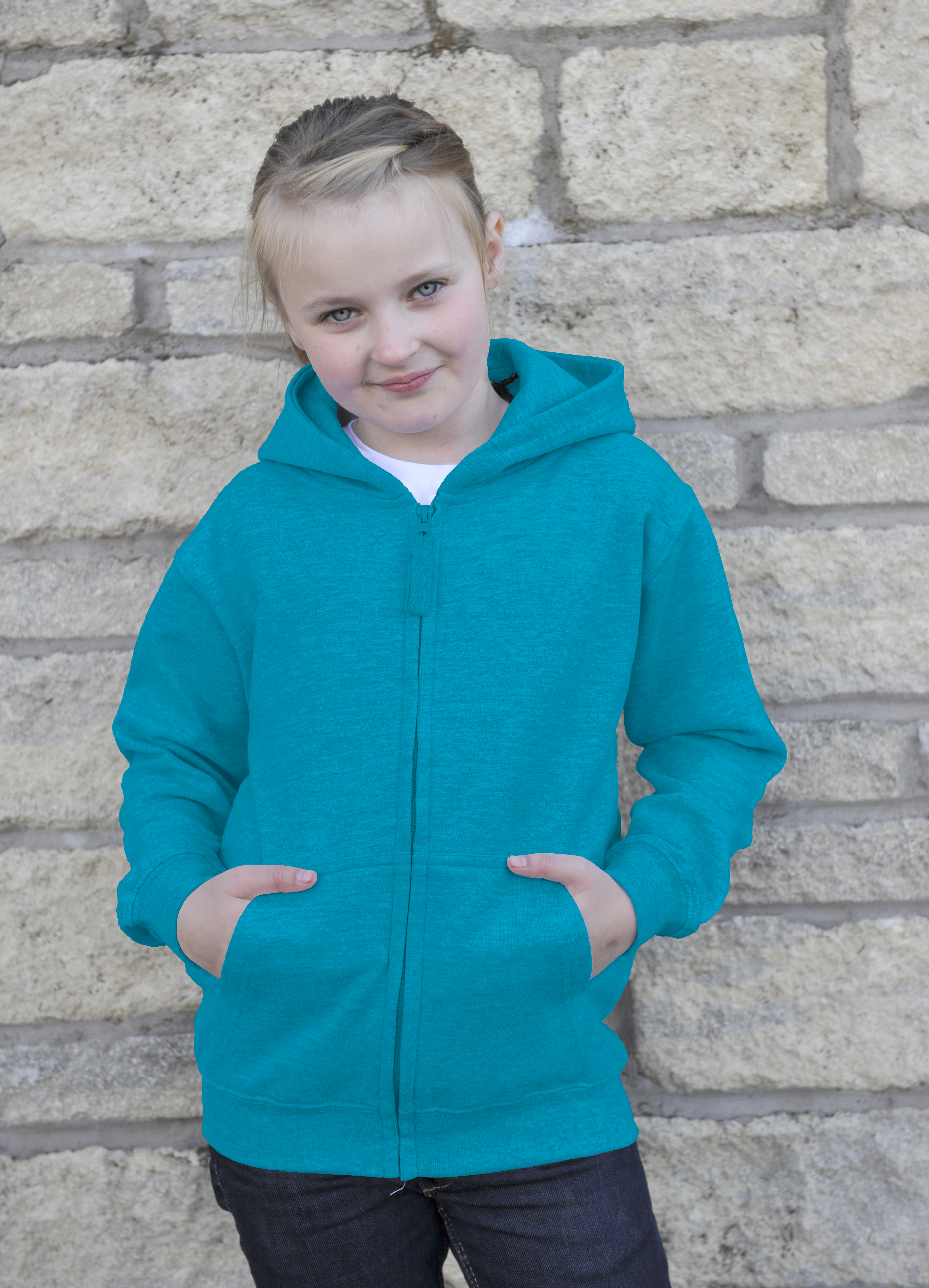 AWDis JH050J Kids Zoodie Hawaiian Blue